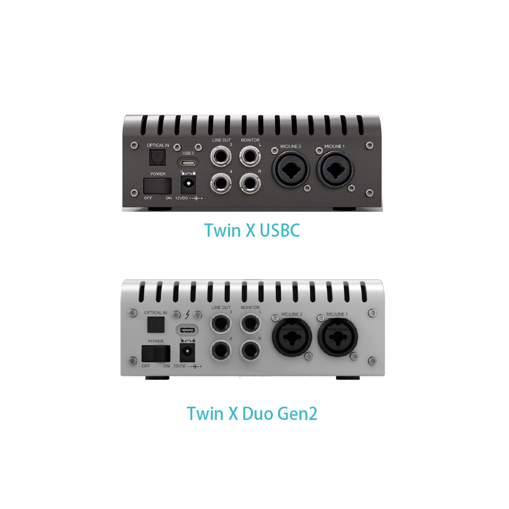 Universal Audio Universal Audio / Apollo Twin X Duo系列 雙核心錄音介面 (Mac/PC可用)(Heritage Edition/Gen2 Essential+/Gen2 Studio+)<台灣代理公司貨> 第 2 張圖片｜三峽錄音 / 音響
