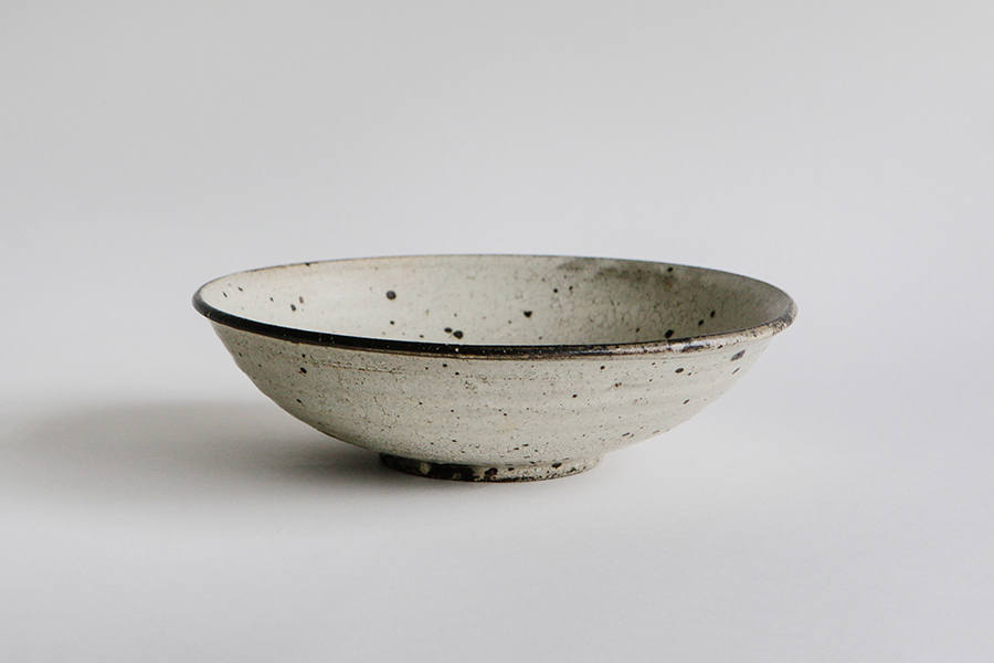 山田隆太郎 - 粉引9寸缽