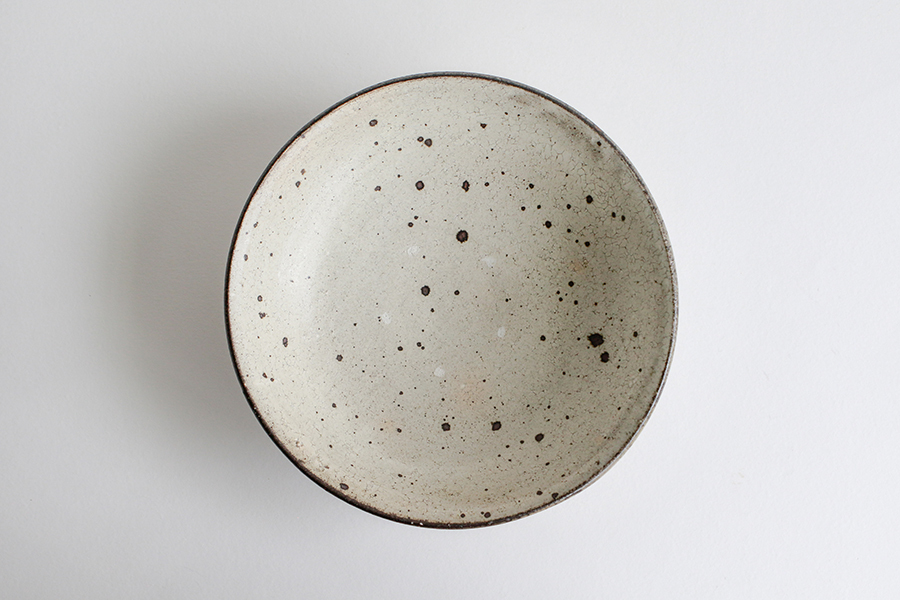 山田隆太郎 - 粉引9寸缽