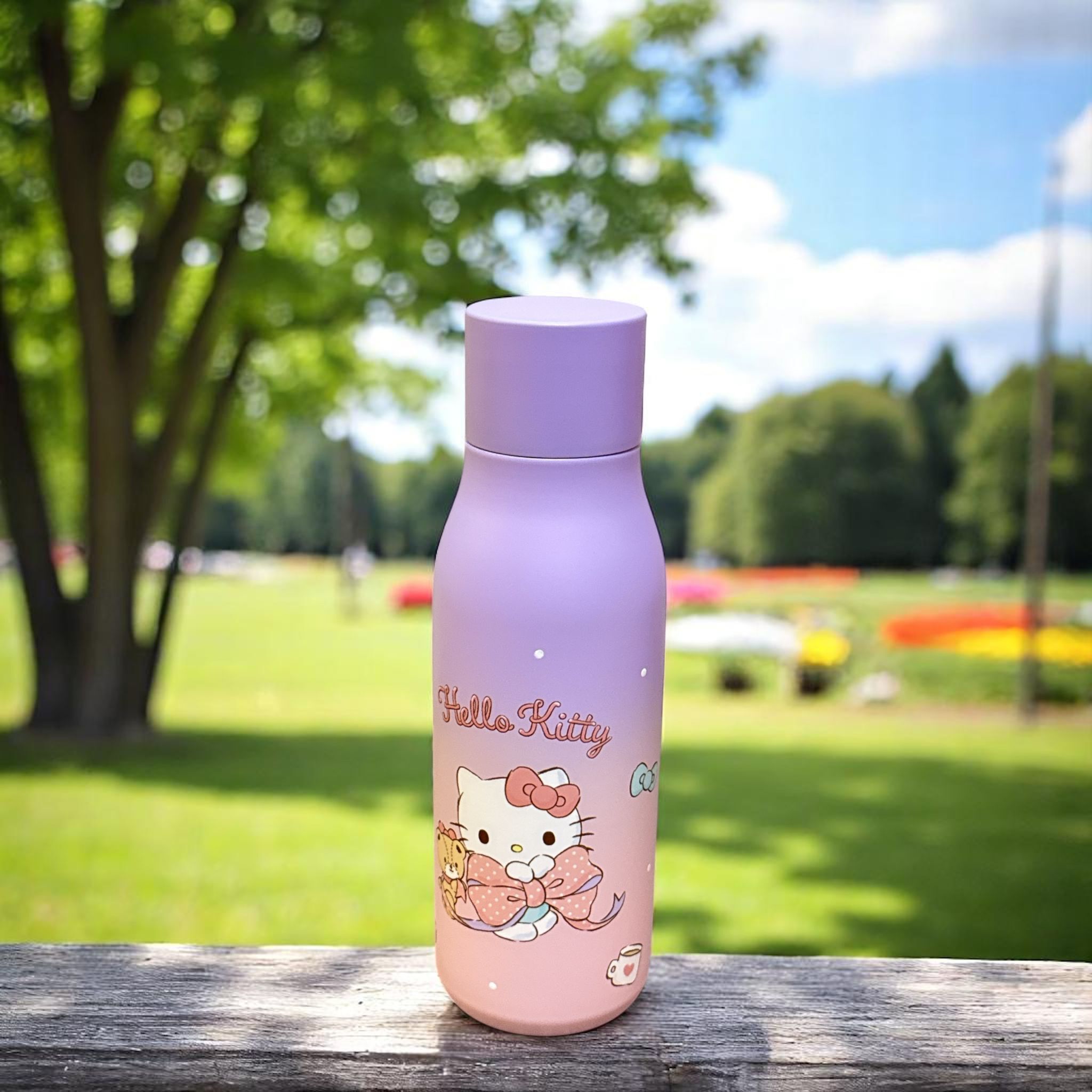 24067-KT- Sanrio Hello Kitty Stars 500ml 不鏽鋼保溫水樽 漸變色