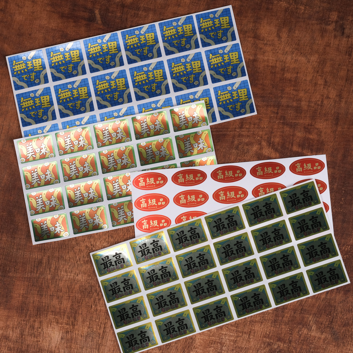 好吧發發 月曜の小劇場 貼紙包 7款貼紙｜ 一分之一工作室 臺灣