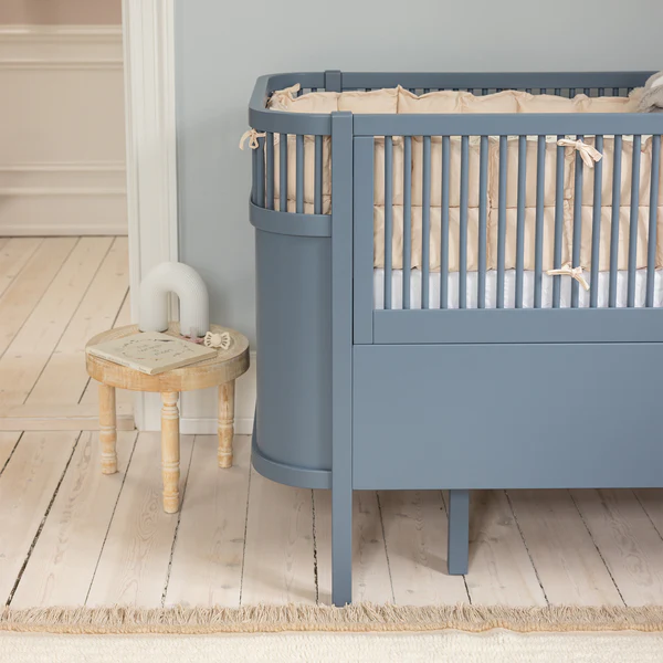 Sebra Baby & Jr Cot - Forest Lake Blue