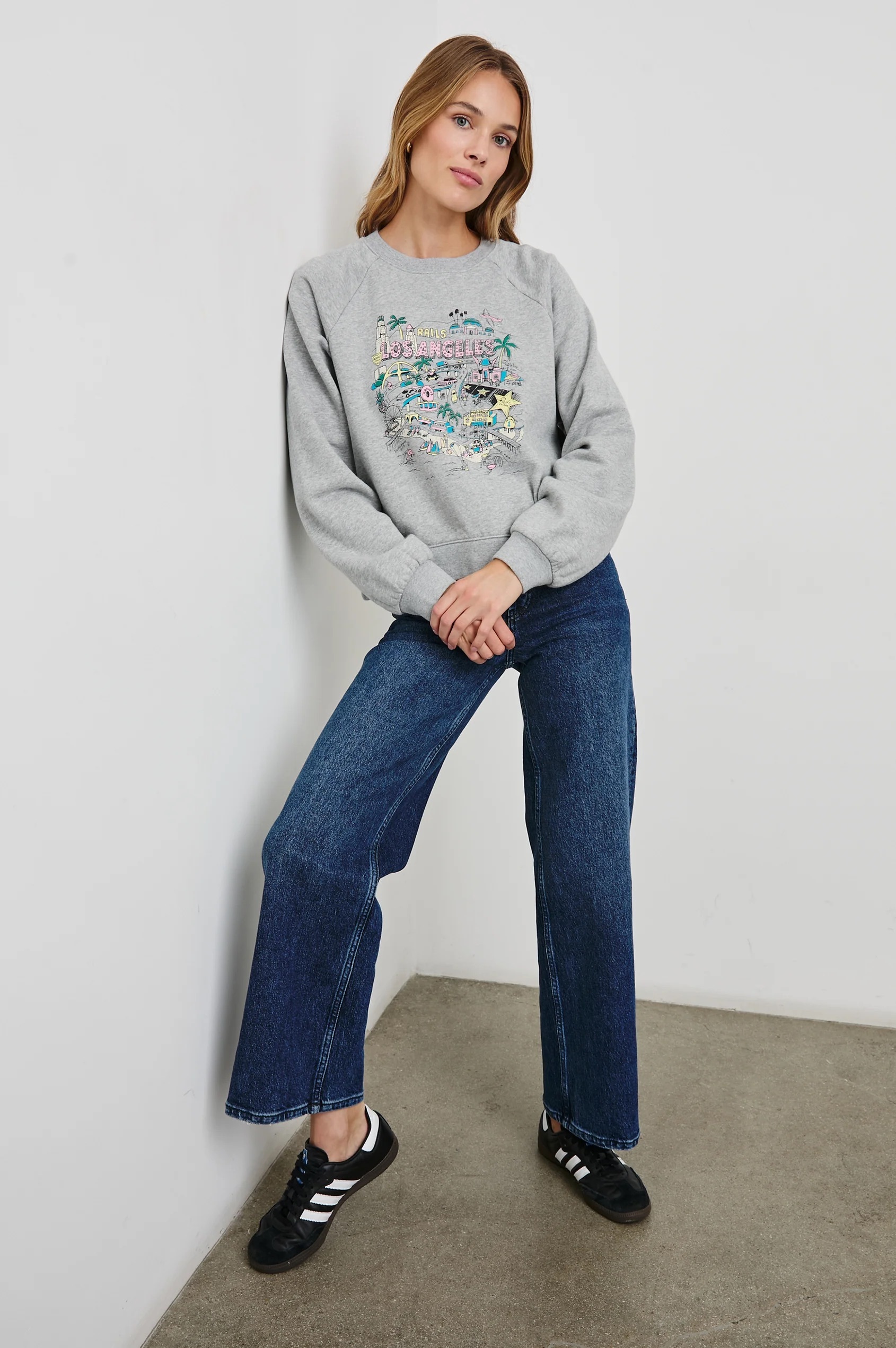 LA Vintage Raglan Sweater