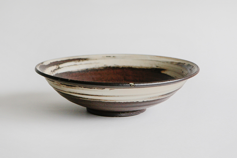 山田隆太郎 - 刷毛目9寸缽