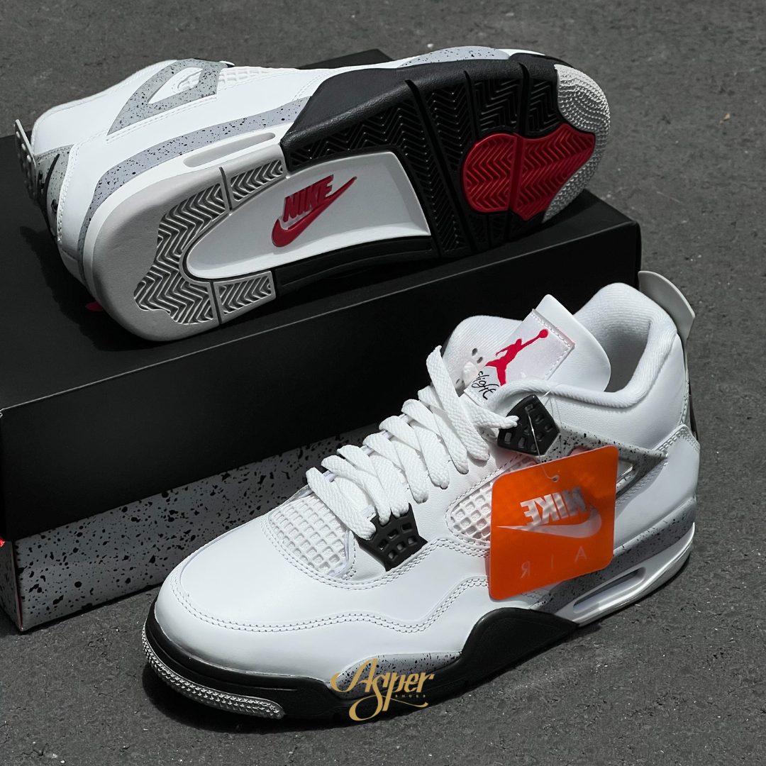 Air Jordan 4 OG "White Cement" 白水泥2025 男鞋 FV5029-100