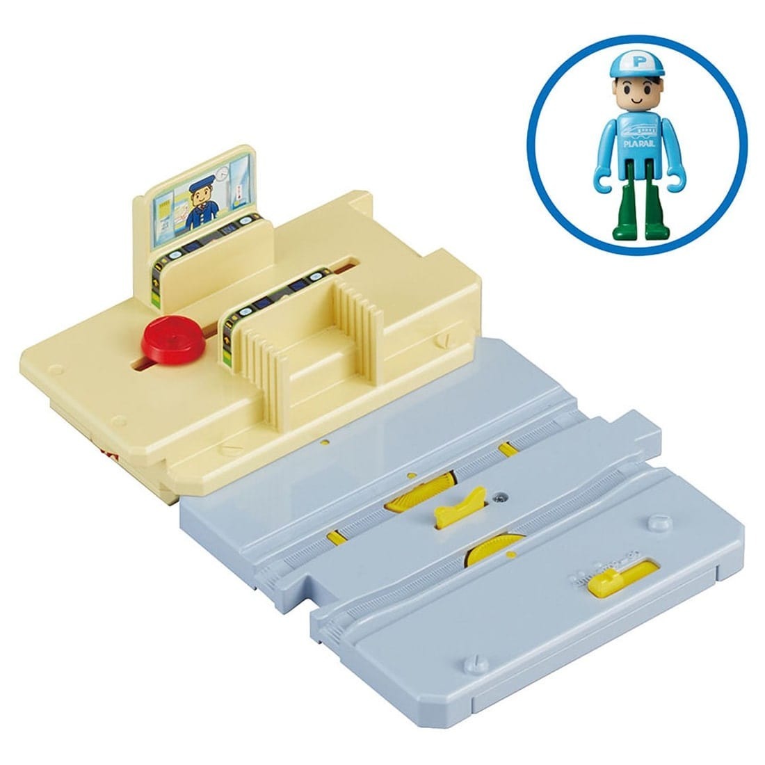 Takara Tomy Plarail配件 J-30 動感城鎮Plakids售票閘機