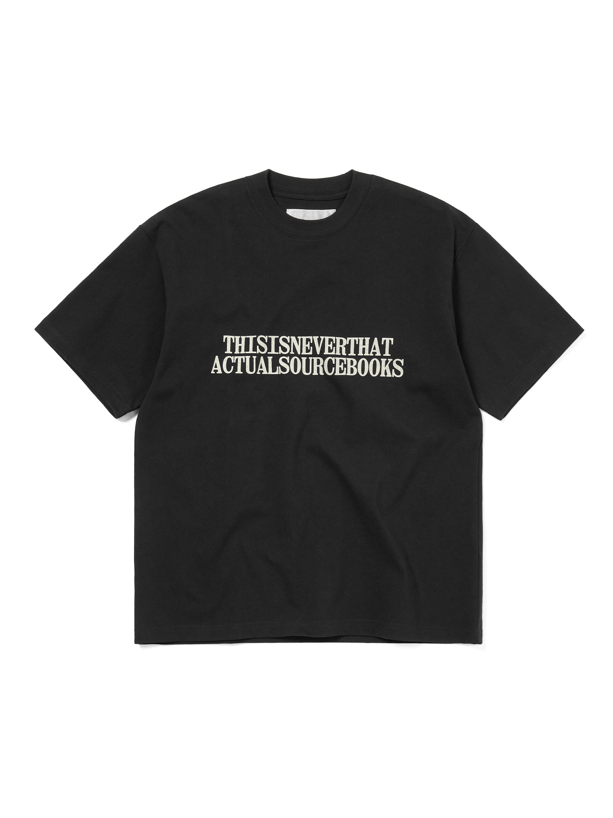 thisisneverthat｜TNT ASb Commuter Tee "Black"