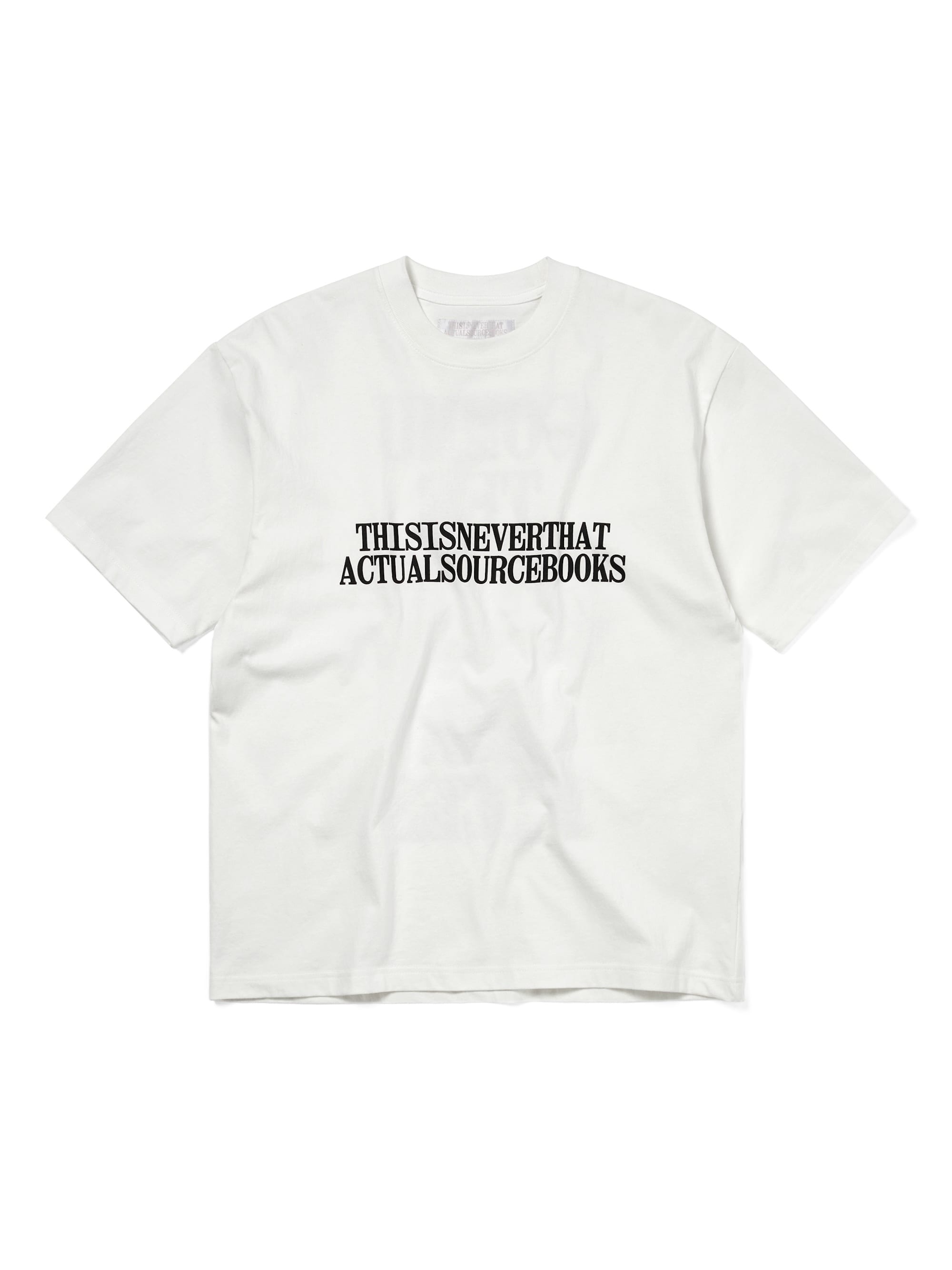 thisisneverthat｜TNT ASb Commuter Tee "White"