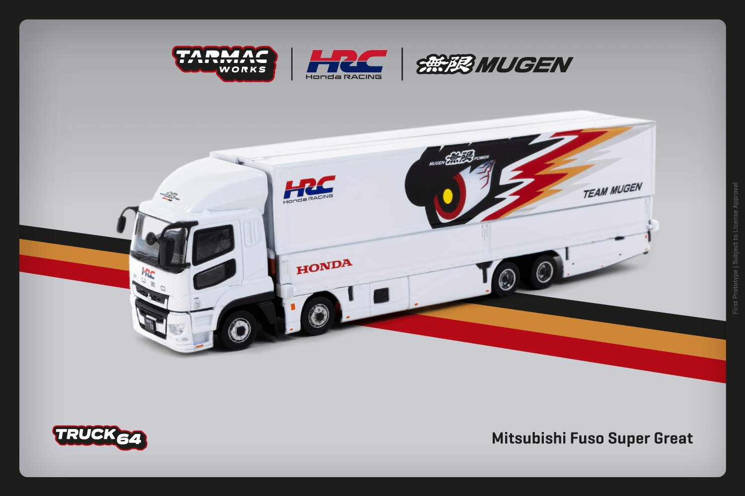 Tarmac Works Mitsubishi Fuso Super Great TEAM MUGEN