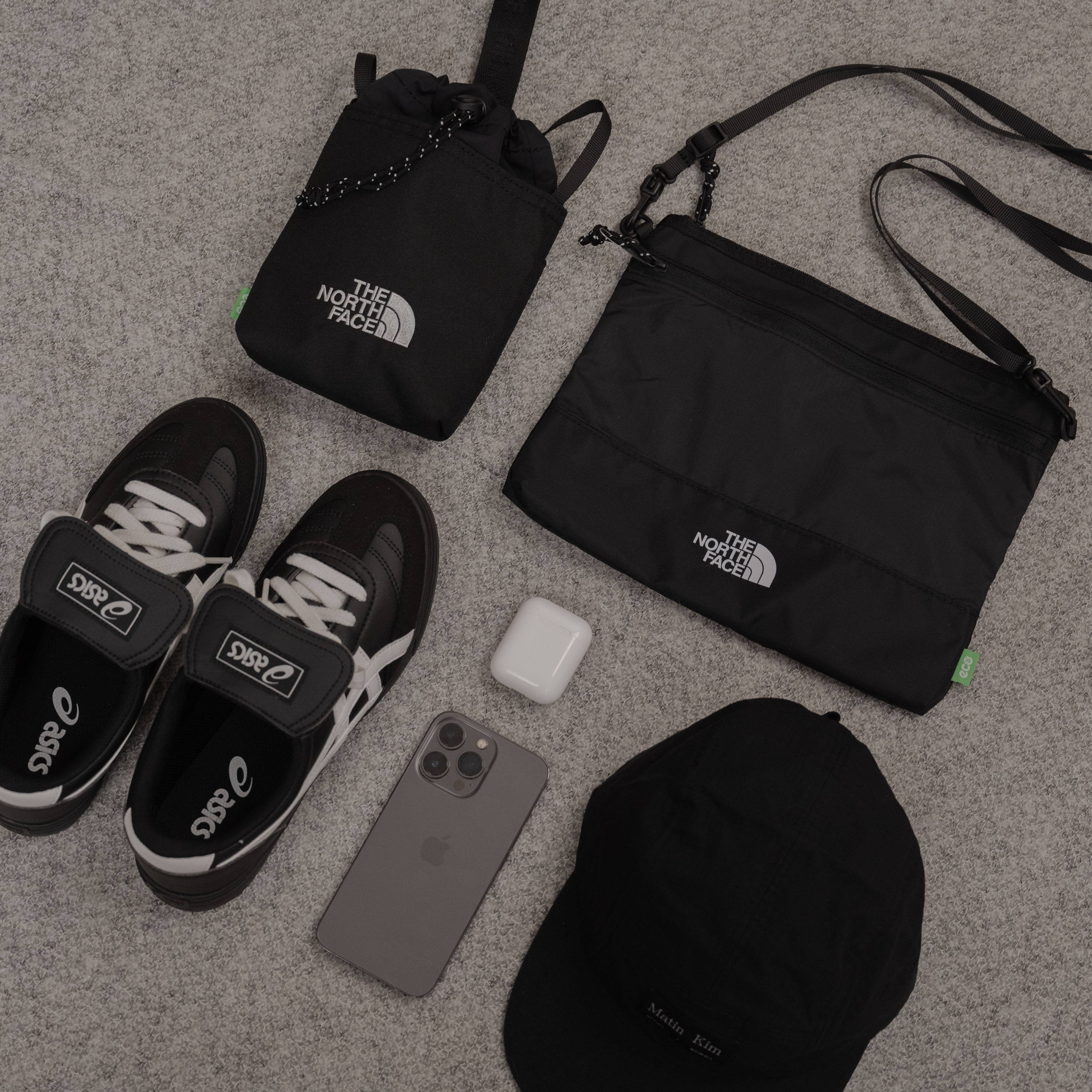 【零碼】THE NORTH FACE 經典刺繡LOGO旅行包3款 黑色 NN2FP50 NN2PP08 NN2PP54