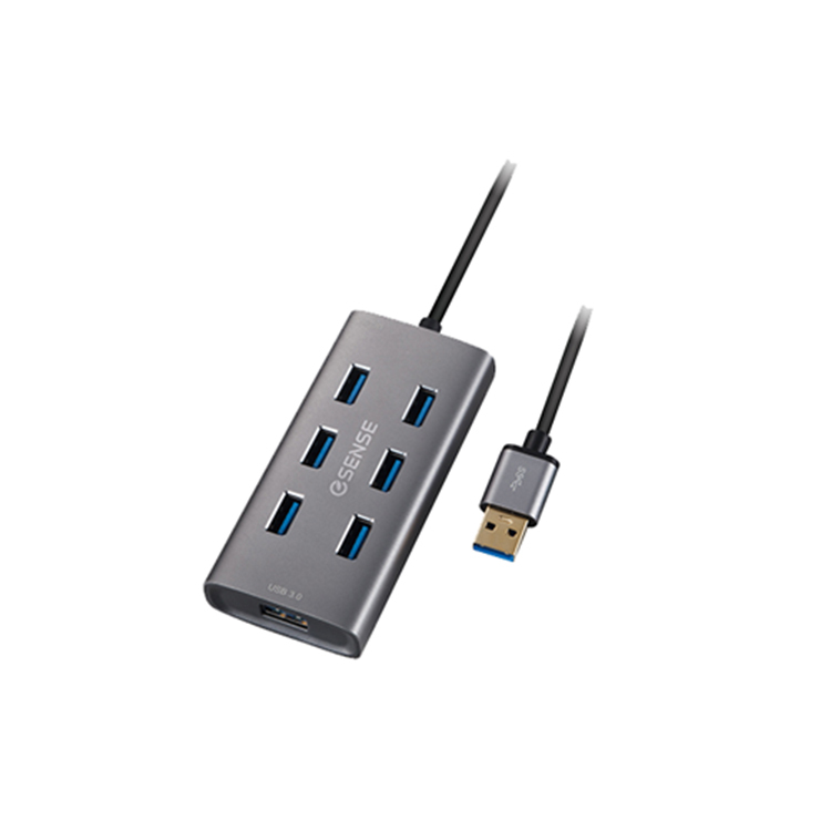 Esense 鋁合金7 Port USB3.0集線器