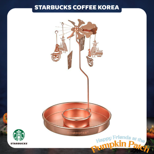 KR Starbucks 星巴克萬聖節燭台<清貨價貨品，不設退換> AT5 818
