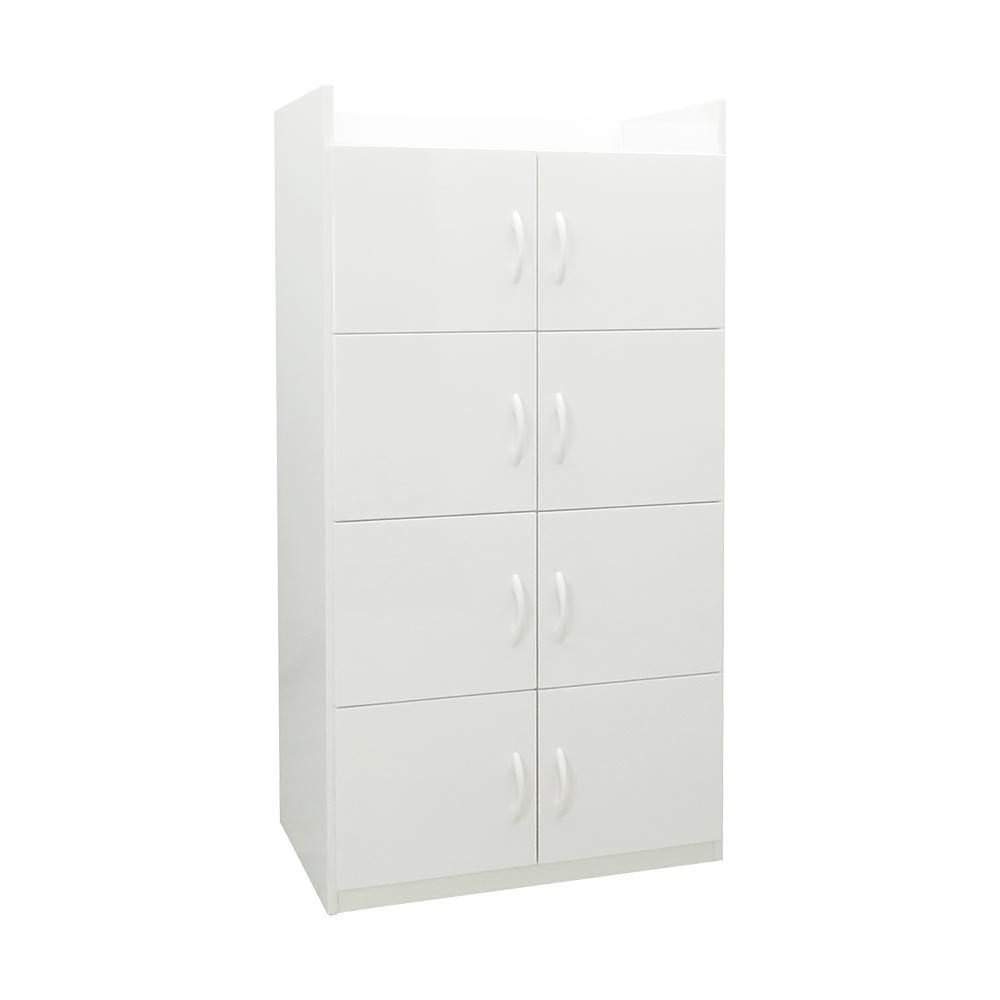 2.1尺八門防水塑鋼多功能收納櫃/置物櫃(四色可選)