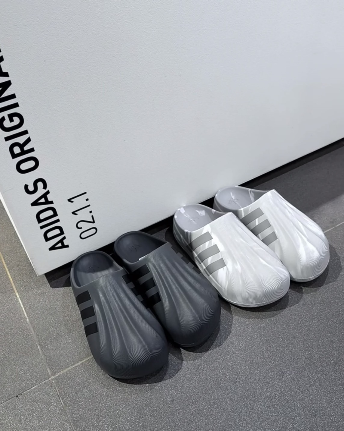 【現貨】ADIDAS ADIFOM SUPERSTAR MULE 懶人拖穆勒鞋 大理石 JI3154