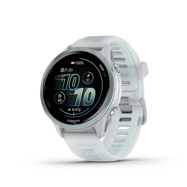 GARMIN Forerunner 570/炫冰藍 42mm GPS 智慧心率進階跑錶