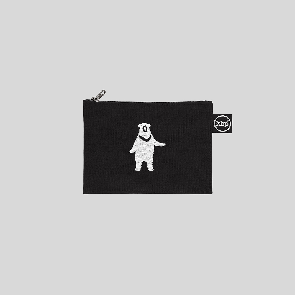 kitty bunny pony 刺繡小包-男孩小熊