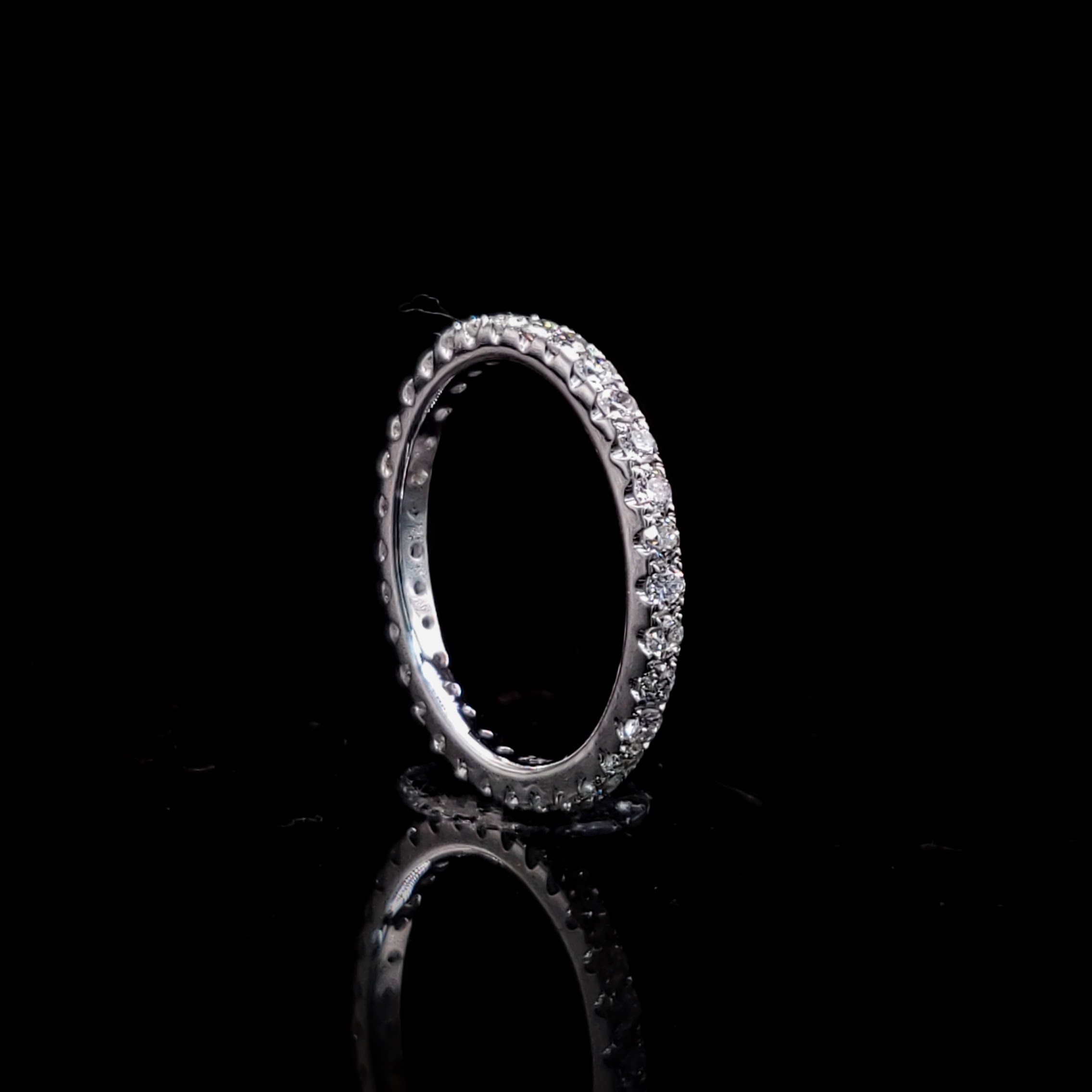 18K White Gold 0.65ct Diamond Eternity Ring
