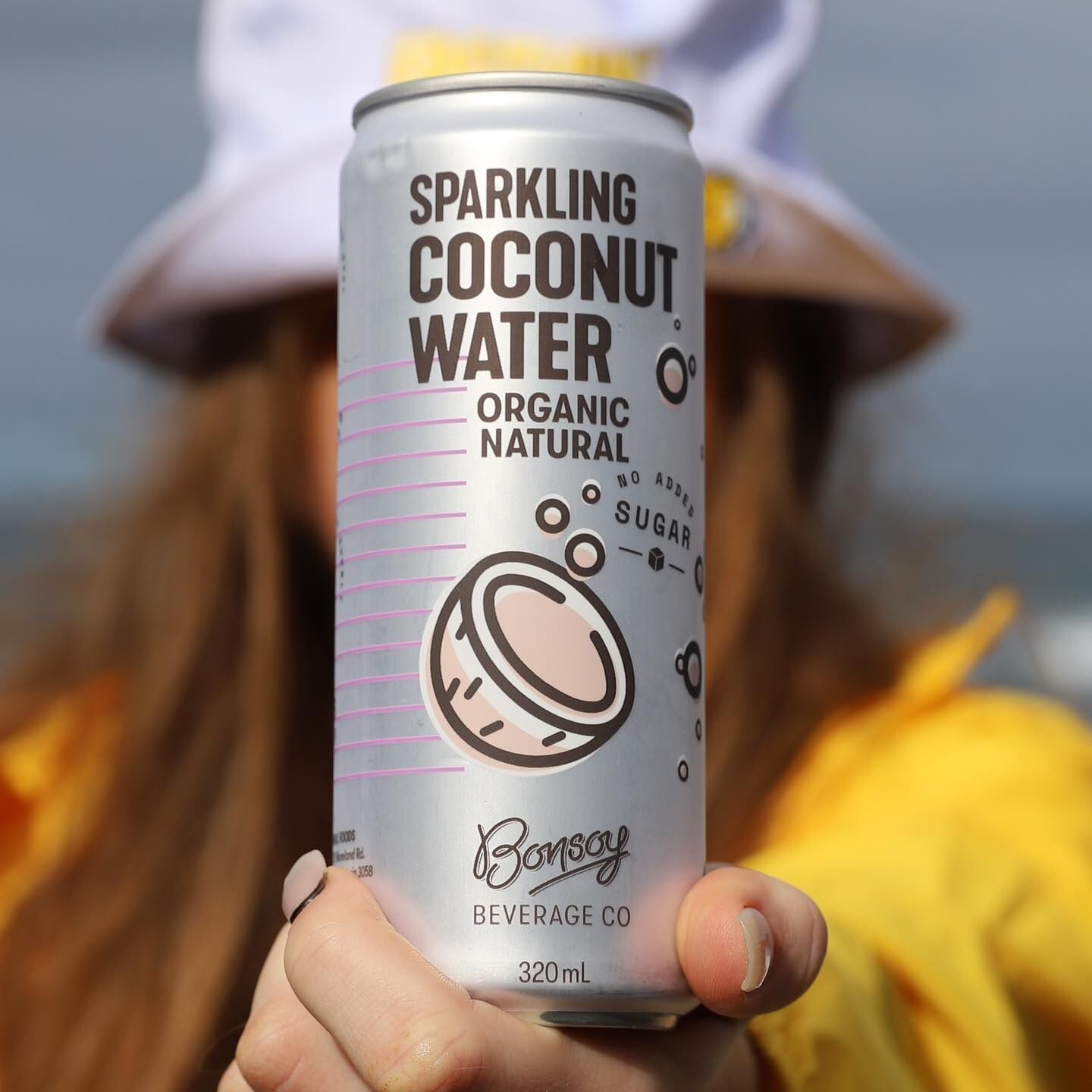 Bonsoy 天然氣泡椰子水 320ml