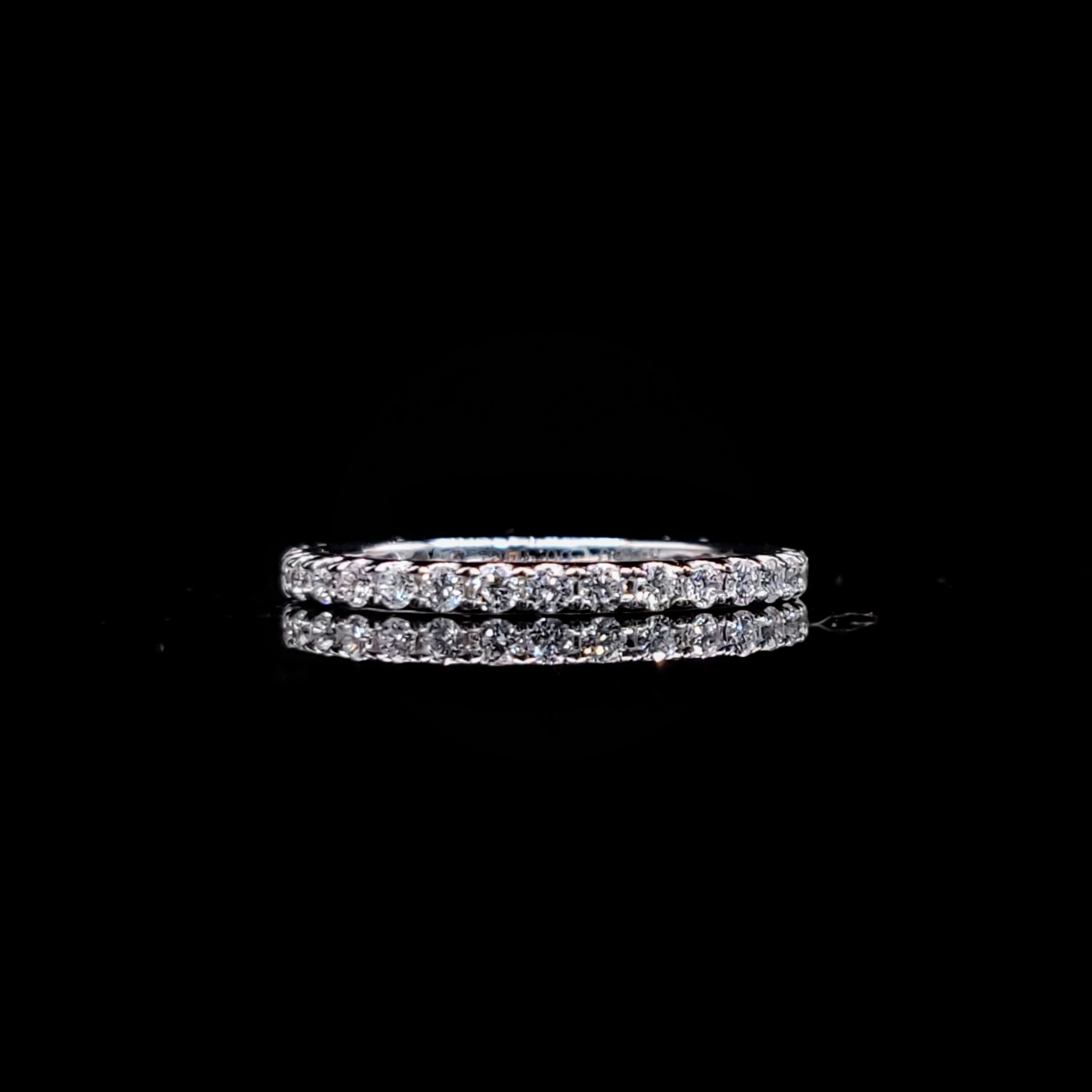 18K White Gold 0.54ct Diamond Eternity Ring