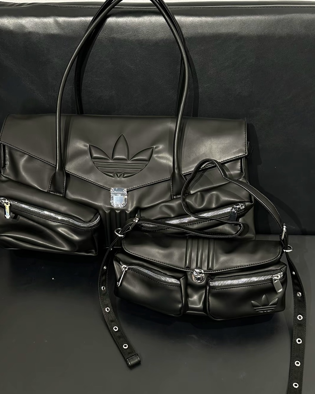 【Focus Store】預購 Adidas Originals Pu Leather Underarm Bag "Black" 合成皮革 腋下包 KC1416