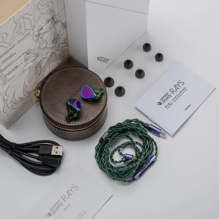 MoonDrop 水月雨Rays｜光束電競入耳式耳機