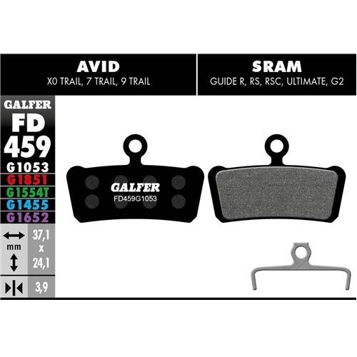 Galfer 剎車皮 FD459 (SRAM GUIDE用)