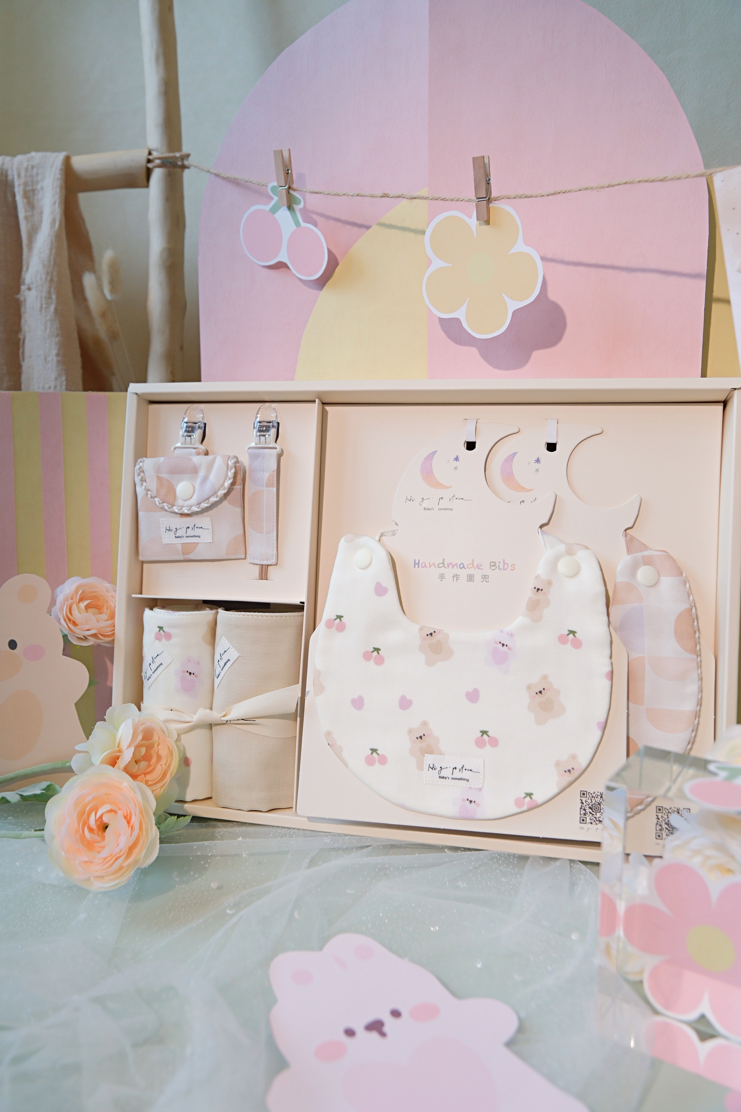 Hi Y.P store-彌月禮盒收涎推薦組-獨家設計-軟糖熊兔