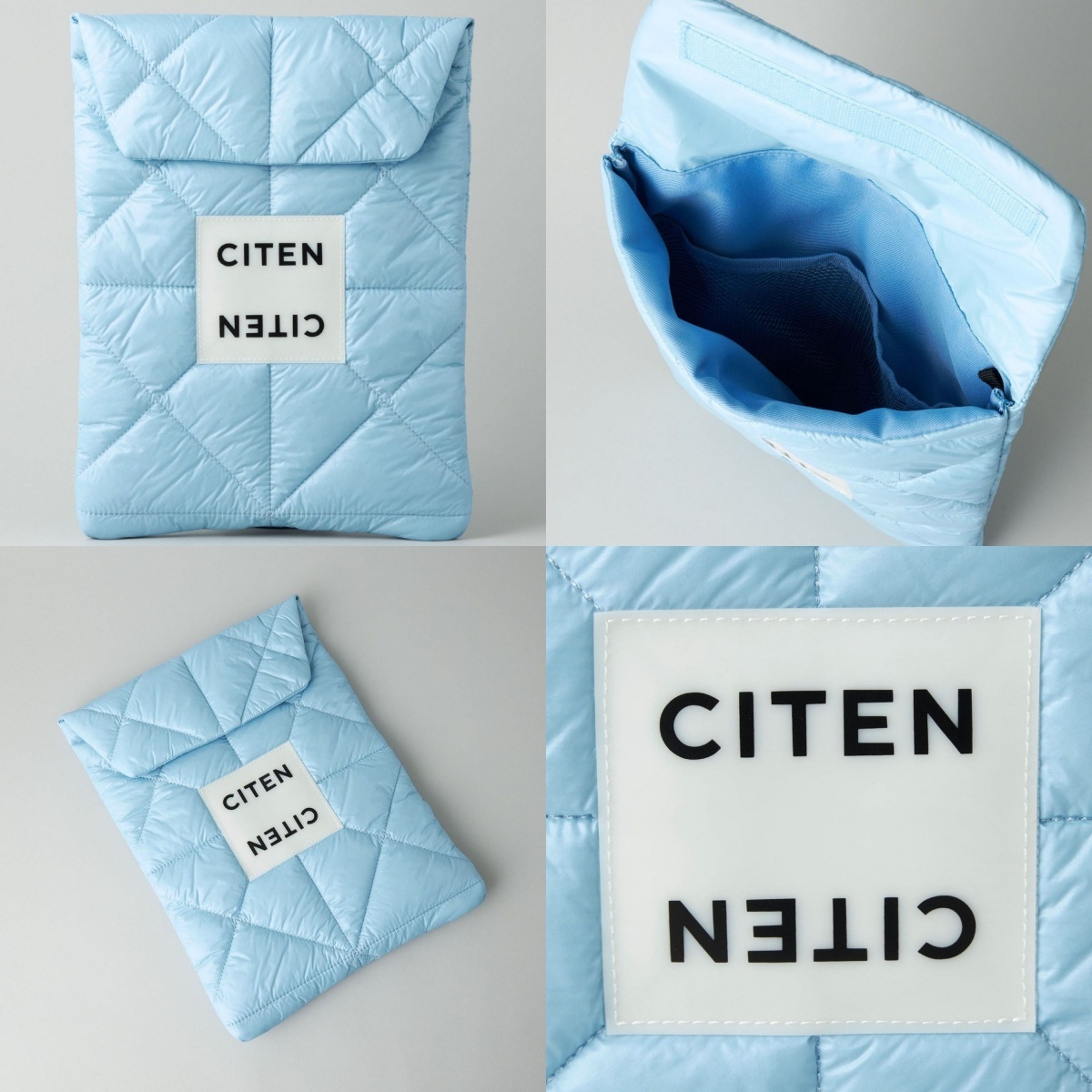 預購┃日本 CITEN Padded PC Case 彩色 絎縫 輕量 鋪棉 13吋 電腦包 筆電包 手拿包