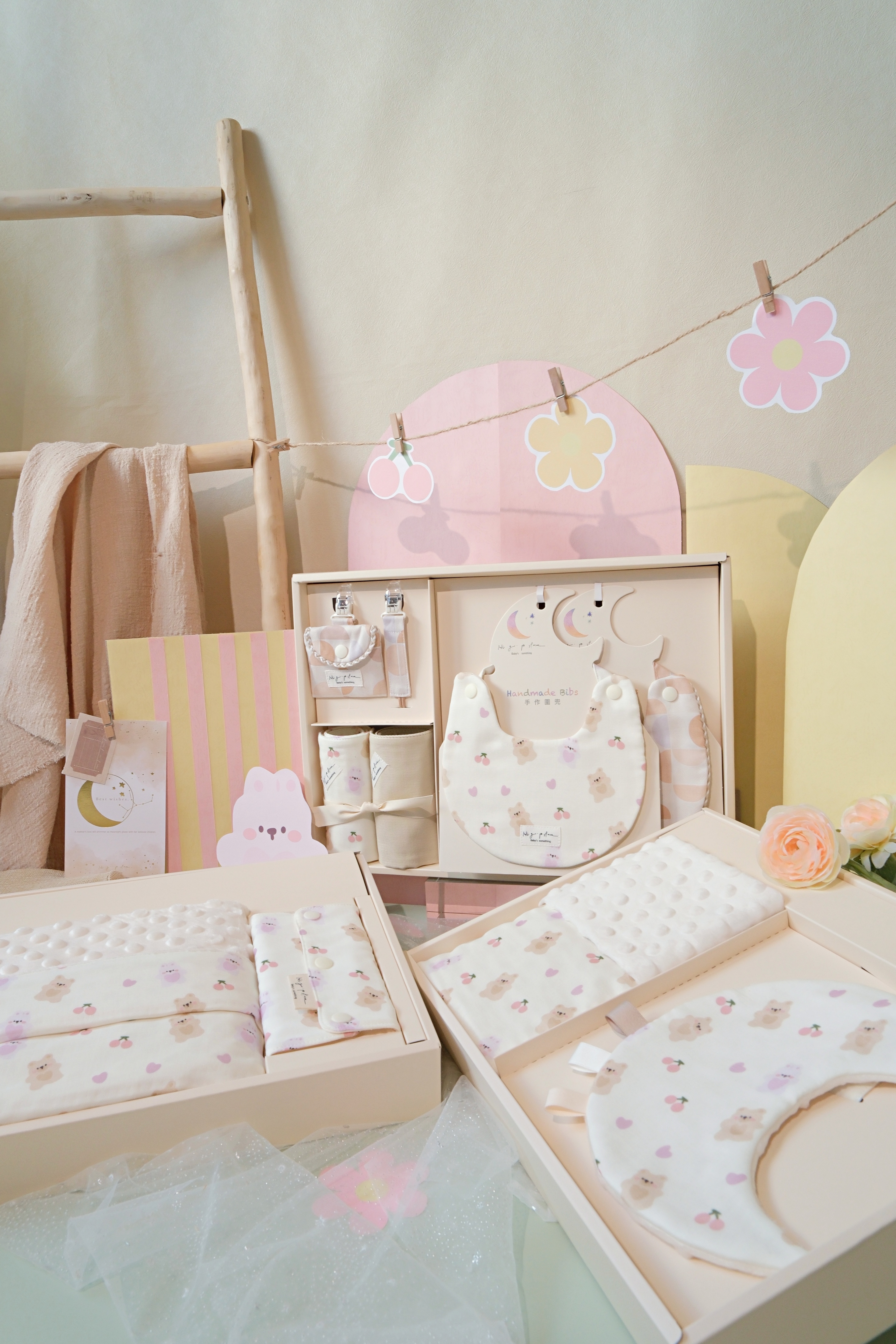 Hi Y.P store-彌月禮盒澎湃組-獨家設計-軟糖熊兔