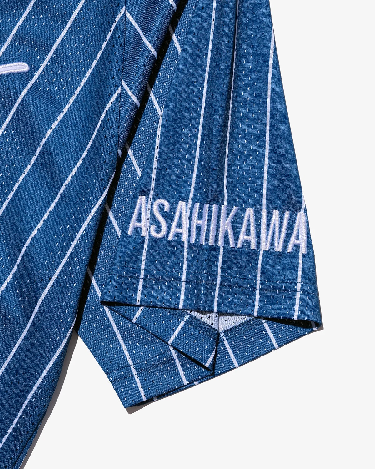 KEBOZ MESH STRIPE BASEBALL JERSEY
