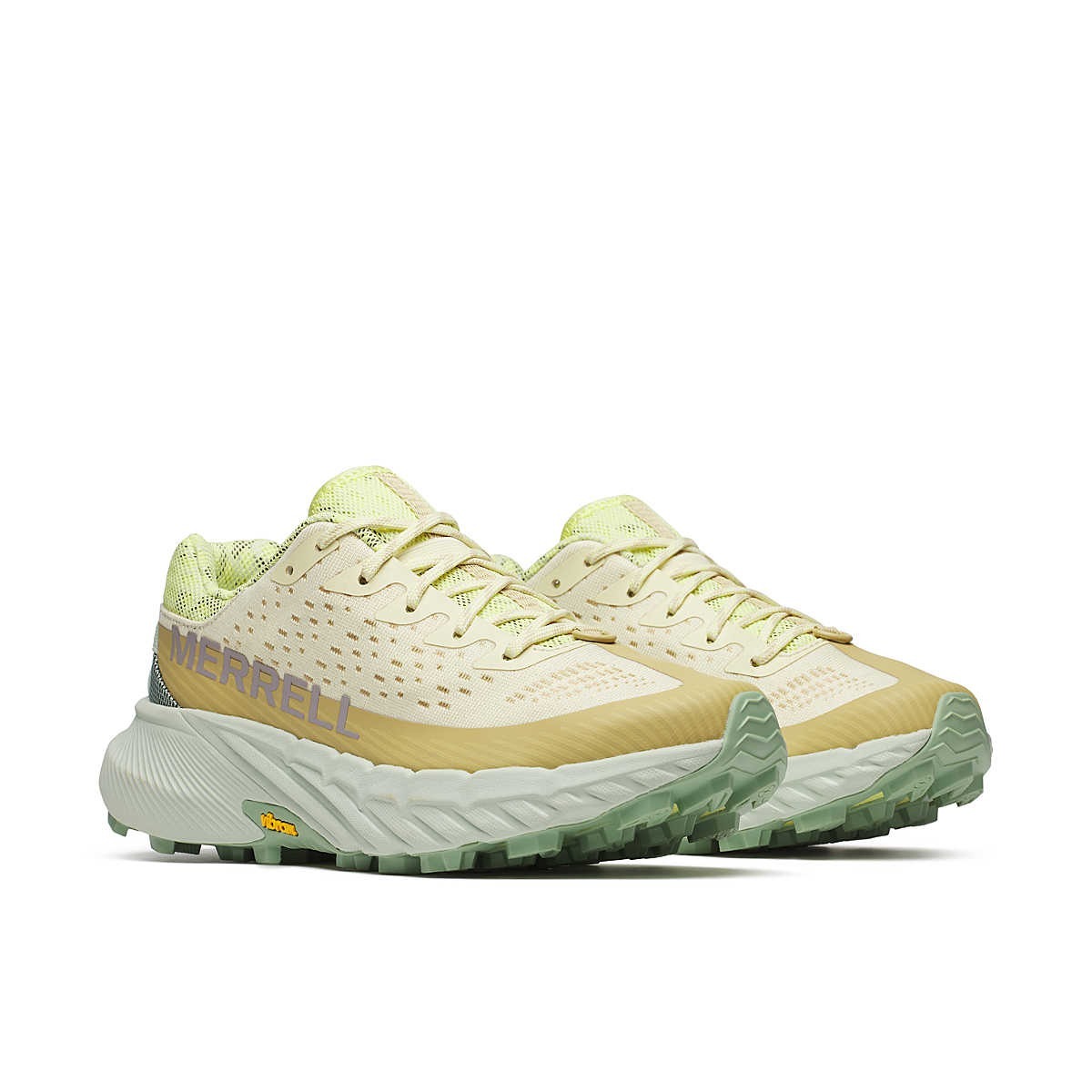 【MERRELL】AGILITY PEAK 5 輕量戶外鞋 女 黃  /ML068562