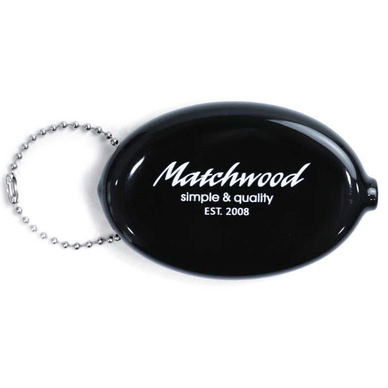 Rubber Coin Purse 草寫字體Logo 軟膠零錢包