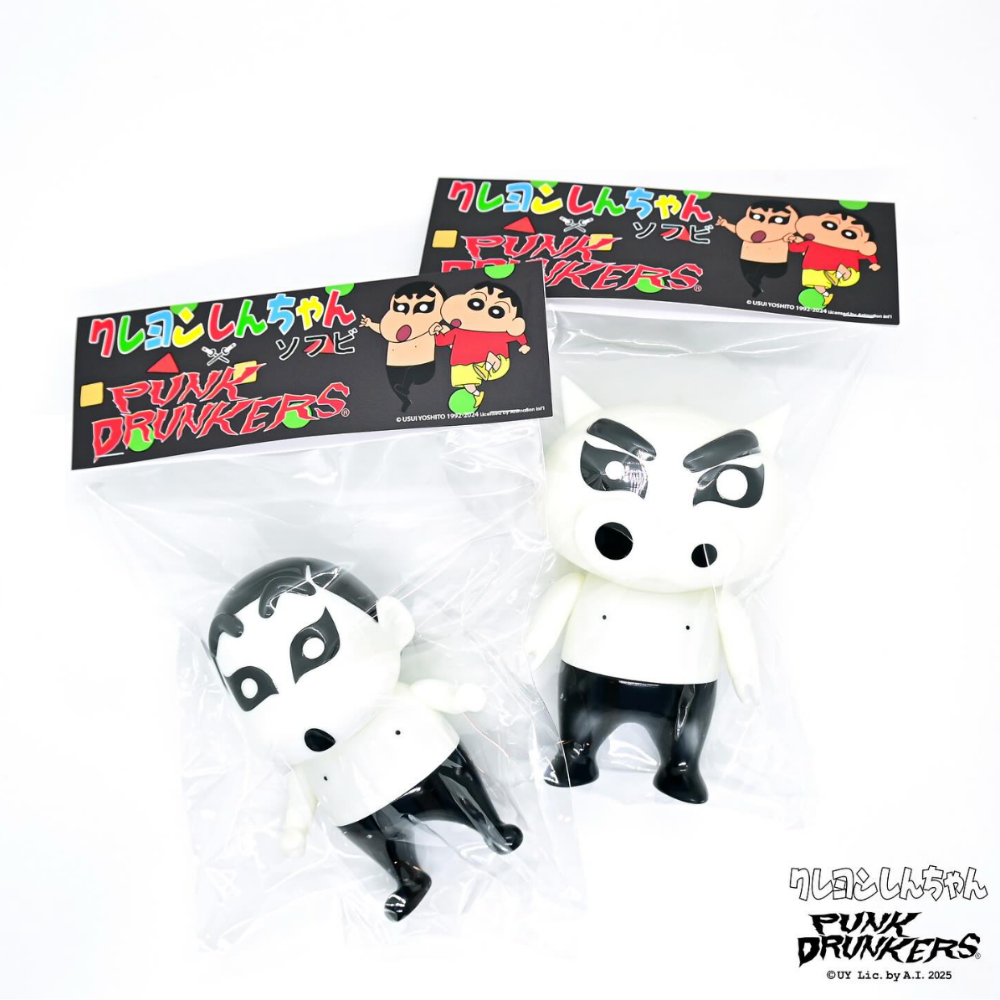 Best.Be.Fore 蠟筆小新 PUNKDRUNKERS x 野原しんのす しんちゃいつ vol.2 GID Version