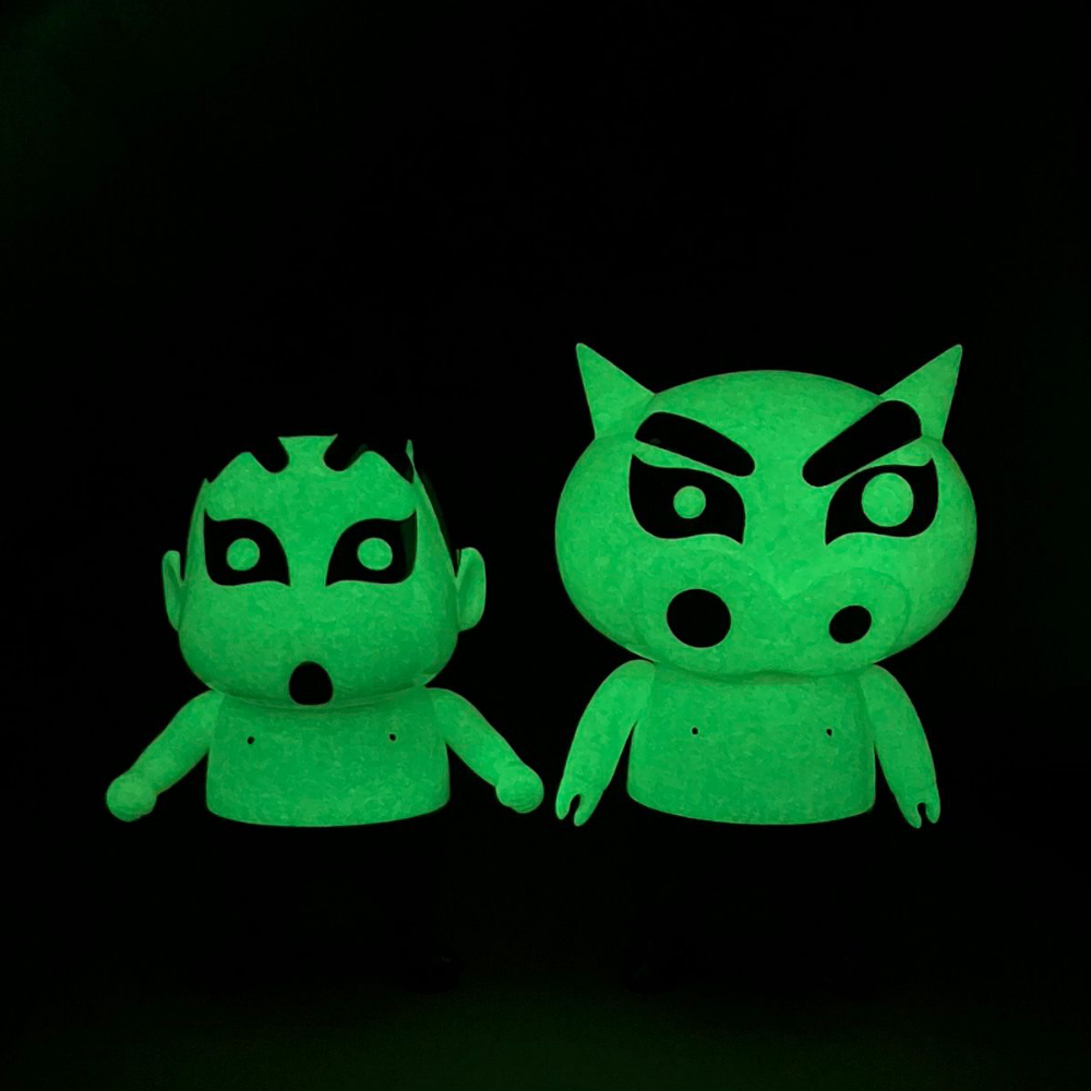 Best.Be.Fore 蠟筆小新 PUNKDRUNKERS x 野原しんのす しんちゃいつ vol.2 GID Version