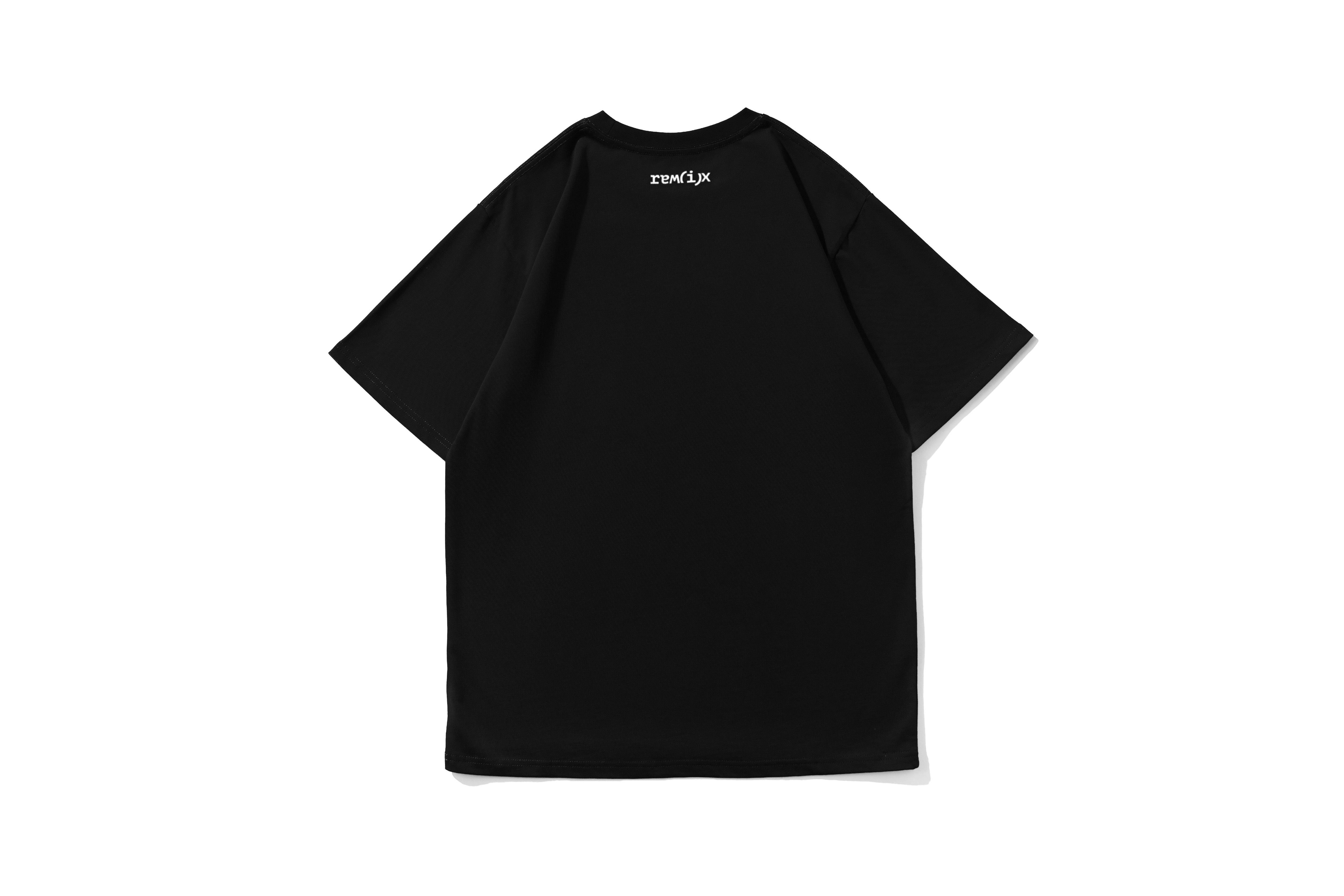 REMIX "SNAKE TEE" (Black)