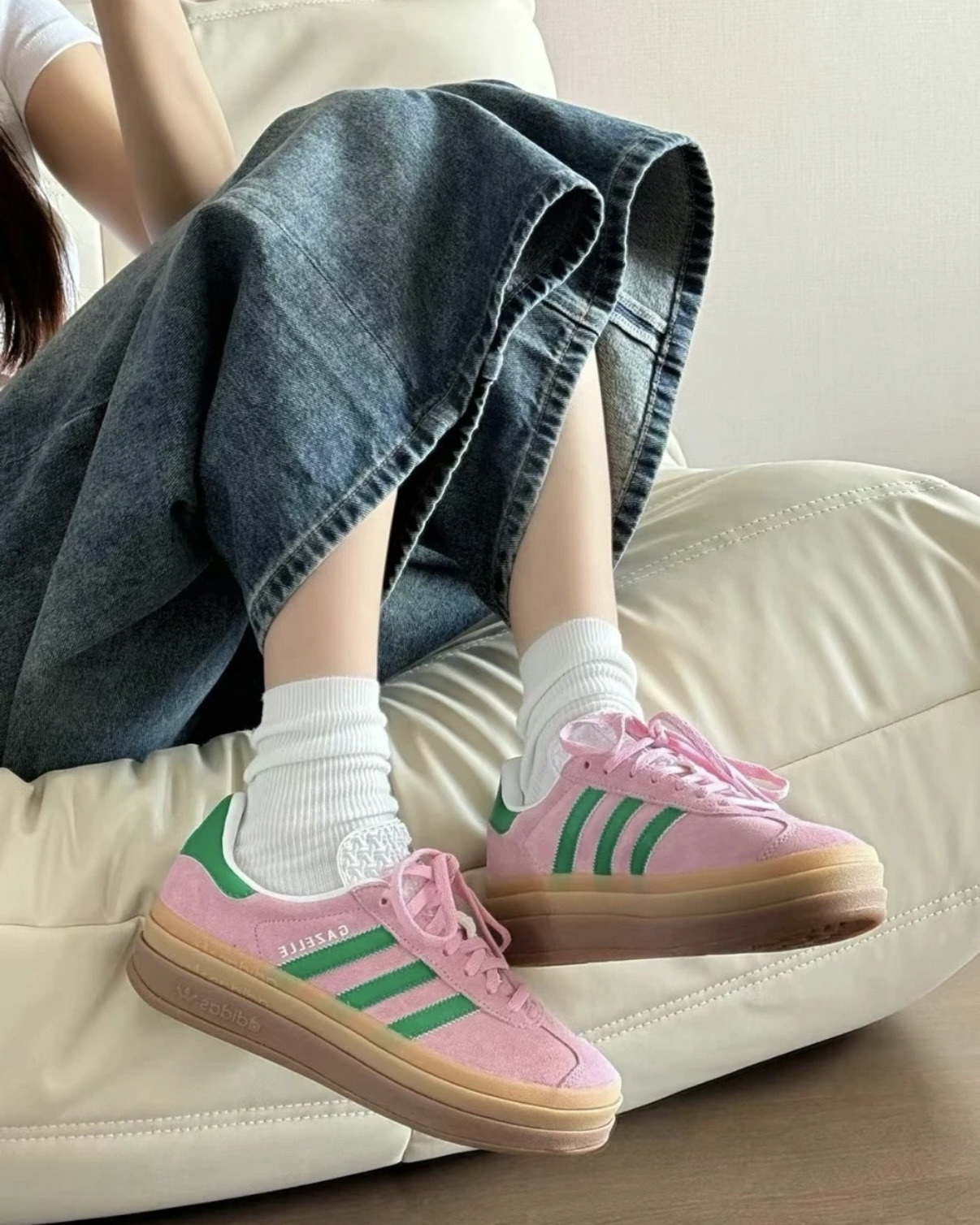 ADIDAS GAZELLE 焦糖櫻花粉🌸