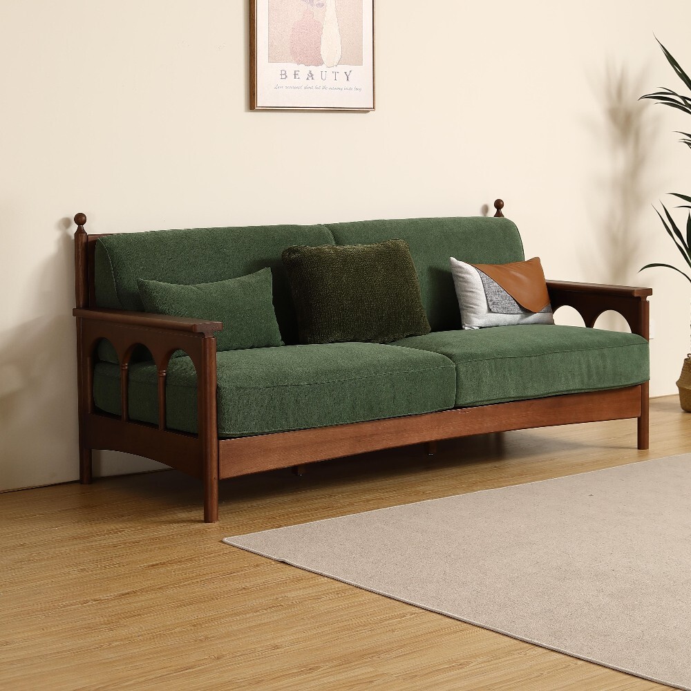 〖特惠款〗中古實木沙發 FP-0003