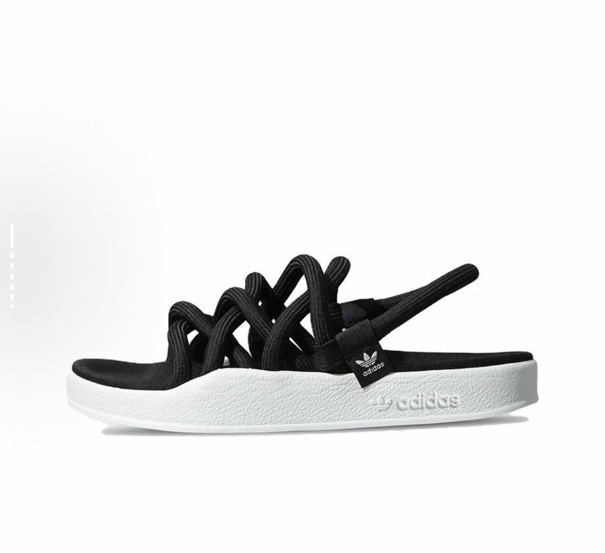 【代購】Adilette Noda 運動涼鞋 增高 厚底 兩色  黑色 / 白色