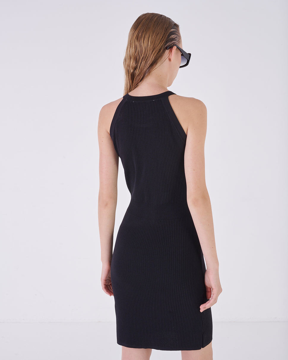 【Silvian Heach】性感削肩合身洋裝