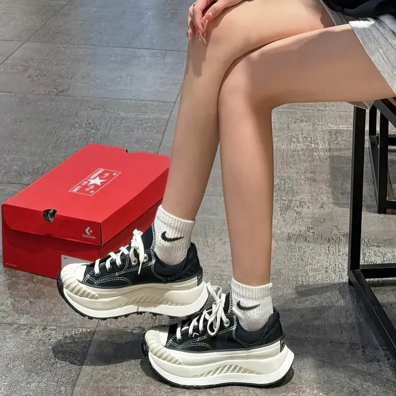 CONVERSE CHUCK 70 AT-CX 厚底餅乾鞋 低筒