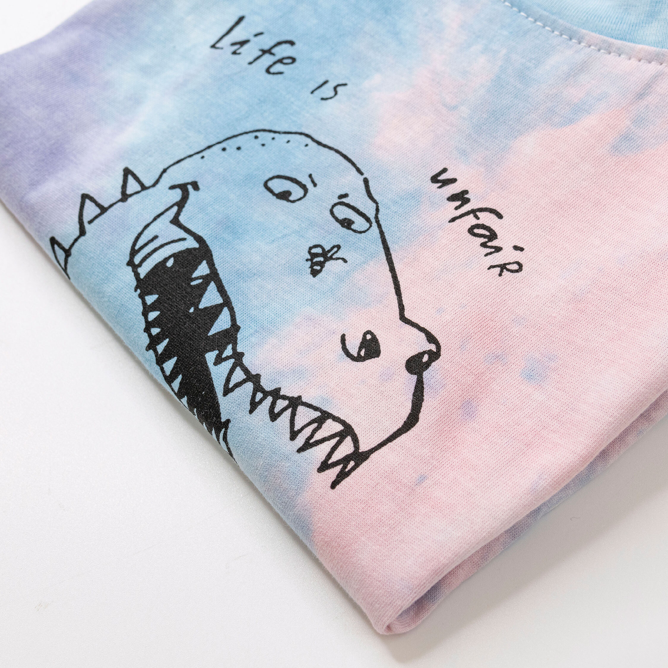 【H50297】小蜜蜂大恐龍炫彩上衣/短T