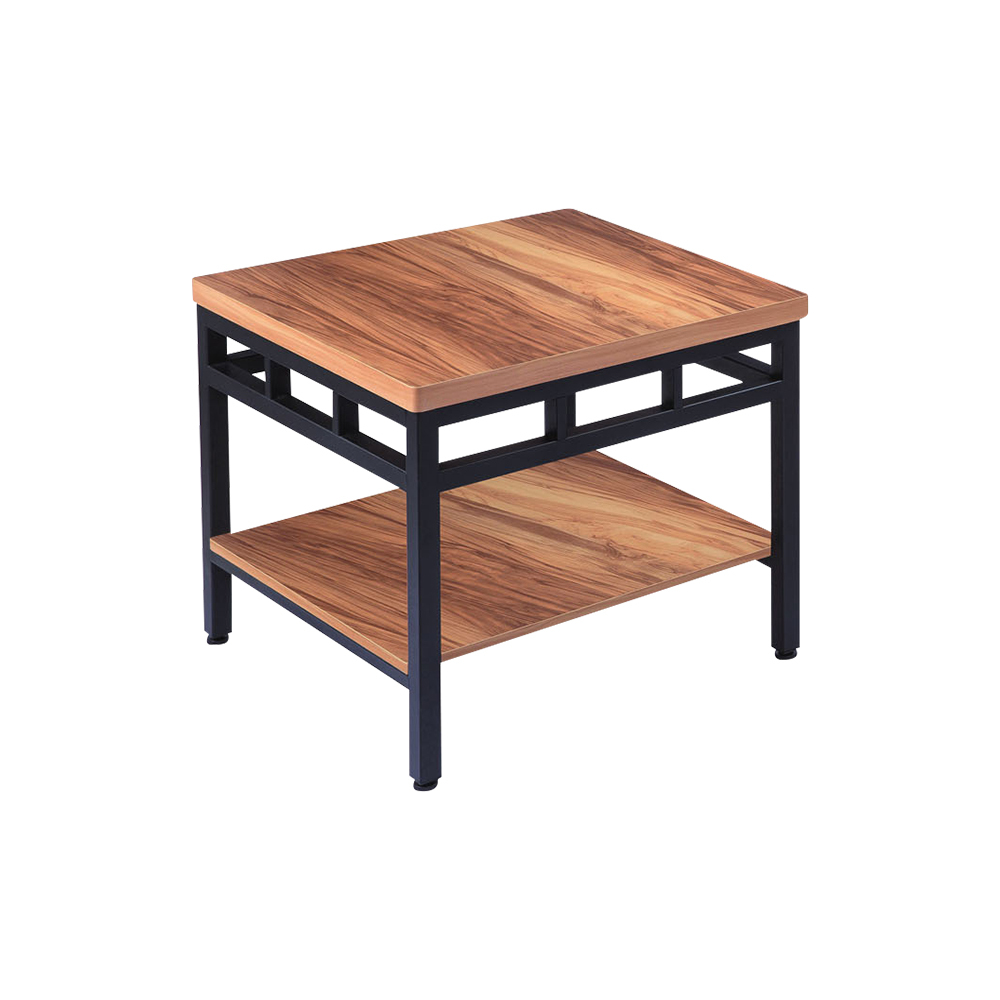 班凱2尺工業風小茶几/開放式收納小茶几