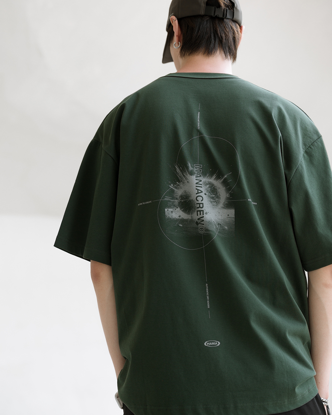 MANIA 機能口袋短TEE 速乾 吸濕 排汗 黑/綠/藍 25 S/S Genesis Tee