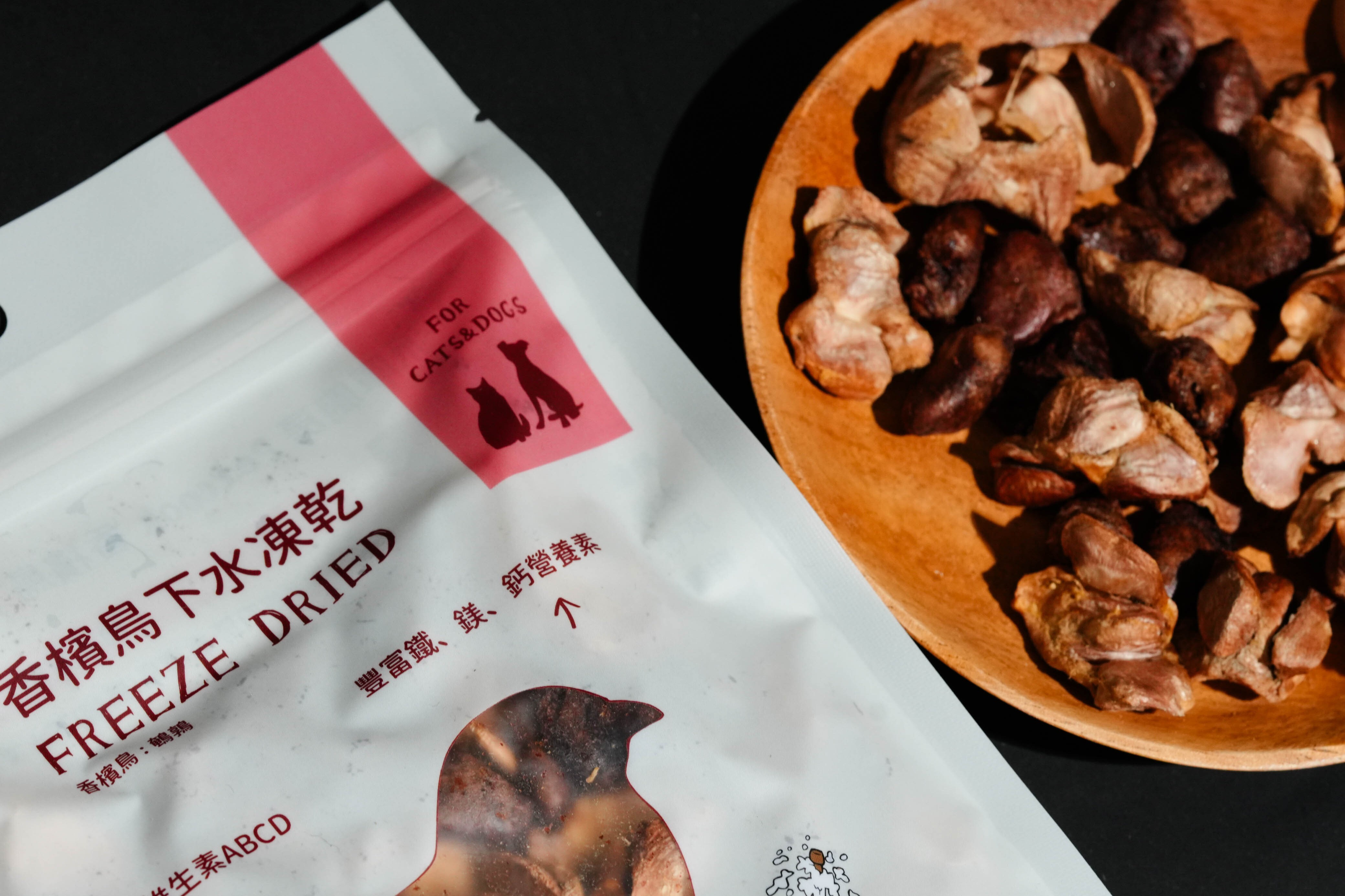 派庫凍乾－香檳鳥下水產品圖