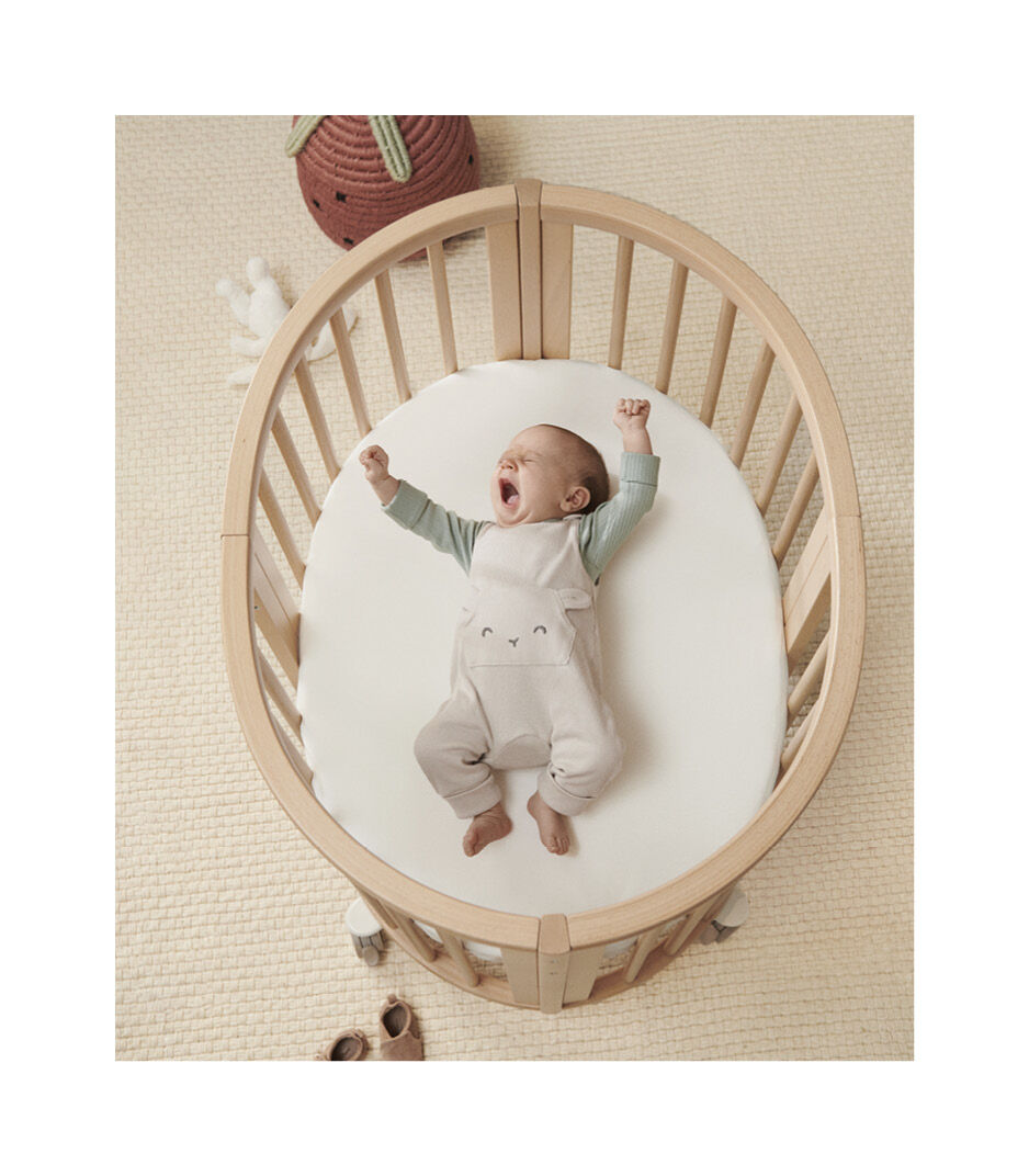 Stokke - Sleepi™ V3 Mini 嬰兒床 (天然色) - 不包含床褥
