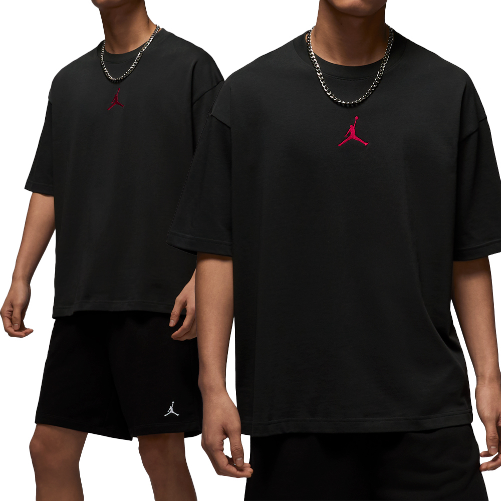 Nike J  SS OS Tee GCEL 男款 黑色 寬鬆 喬丹 上衣 圓領 運動 休閒 短袖 IH0833-045