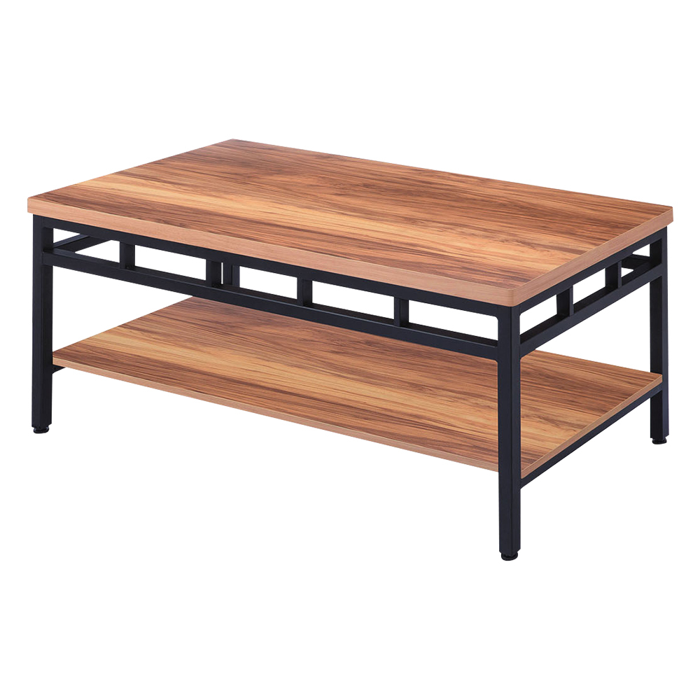 班凱4尺工業風大茶几/開放式收納大茶几