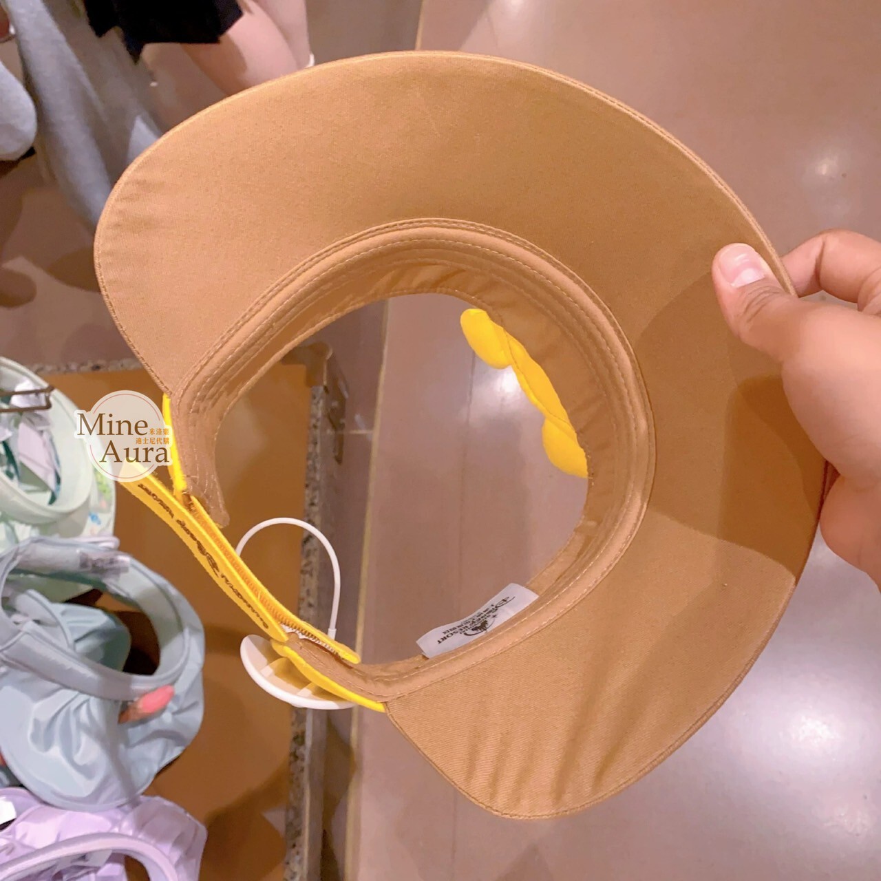 小熊維尼 Winnie the Pooh 大頭 造型 遮陽帽 帽子 -上海迪士尼樂園