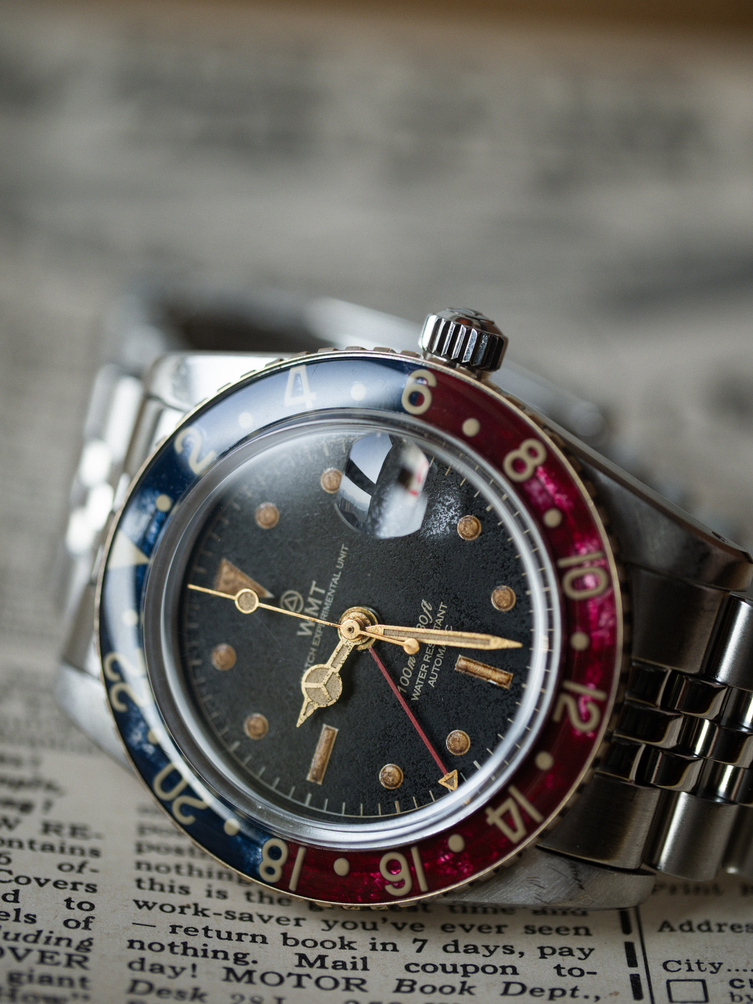 WMT Panton MKII – Black Dial / Heavy Aged  Pre-order 預購