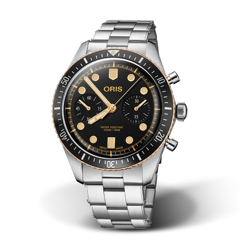 【ORIS 豪利時】01 771 7744 4354-07 8 21 18 計時 不鏽鋼 機械 手錶